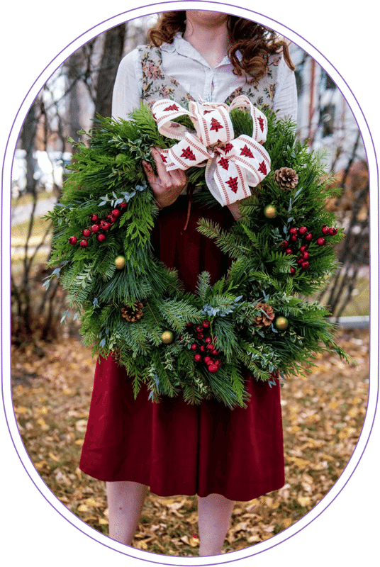 pine wreath