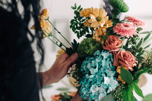 beautiful flower arrangement for weddings
